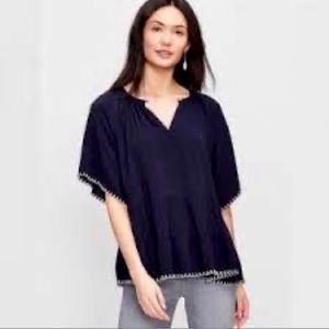 NWT LOFT Peplum Blouse
